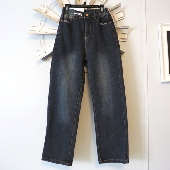 🎄New Handmade Martin Jeans High Rise‎ Wide Leg Size Medium - Picture 9 of 14